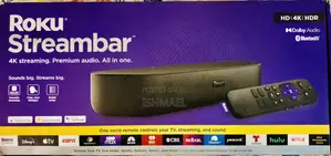 4K Streaming. Premium Audio. All in One Roku Stream-Bar