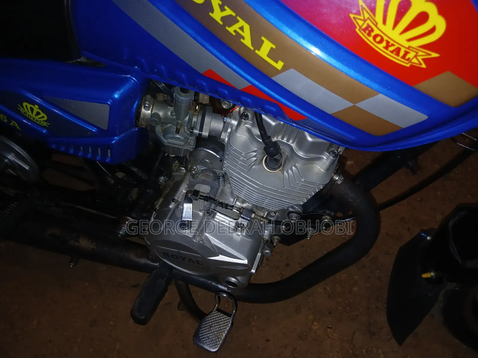 Royal RY125 2025 Blue