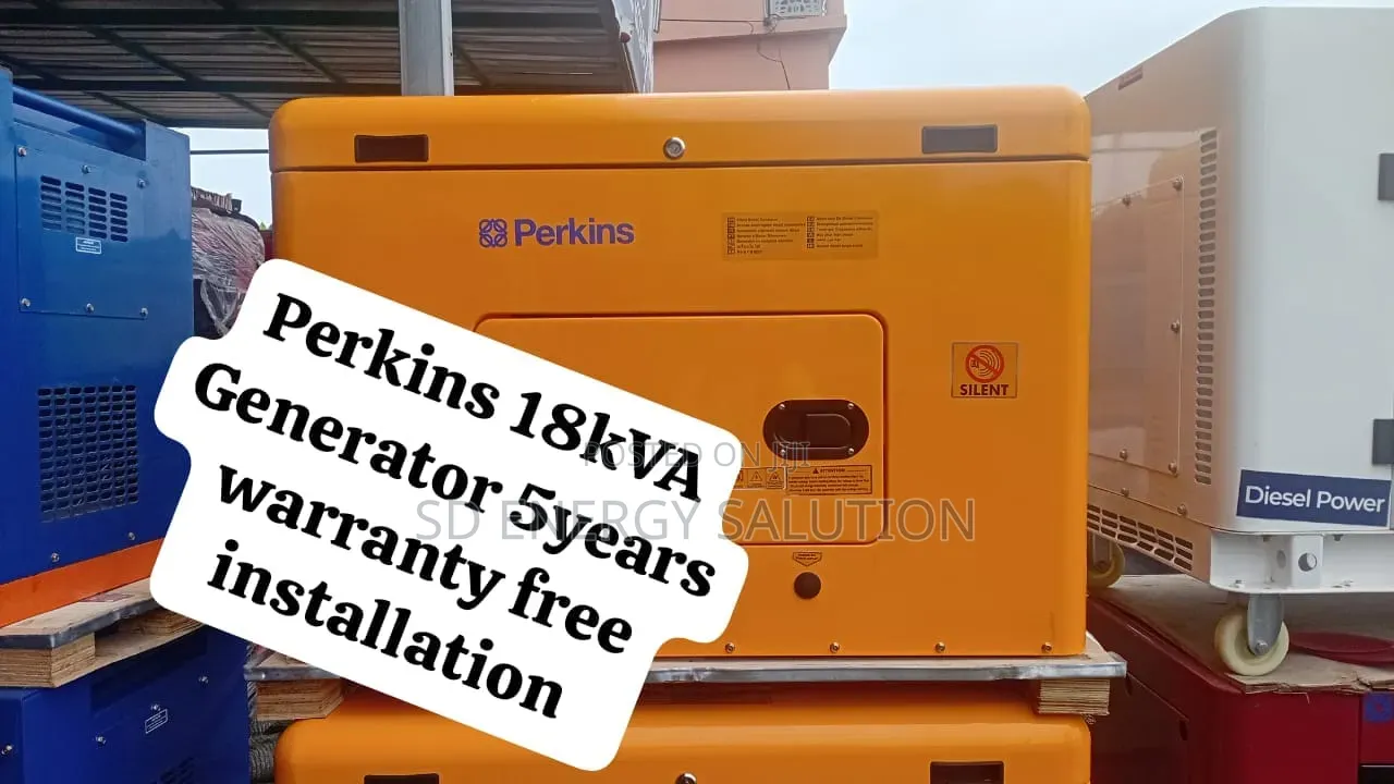 Perkins 18kVA Diesel Generator – Silent Heavy Duty Power
