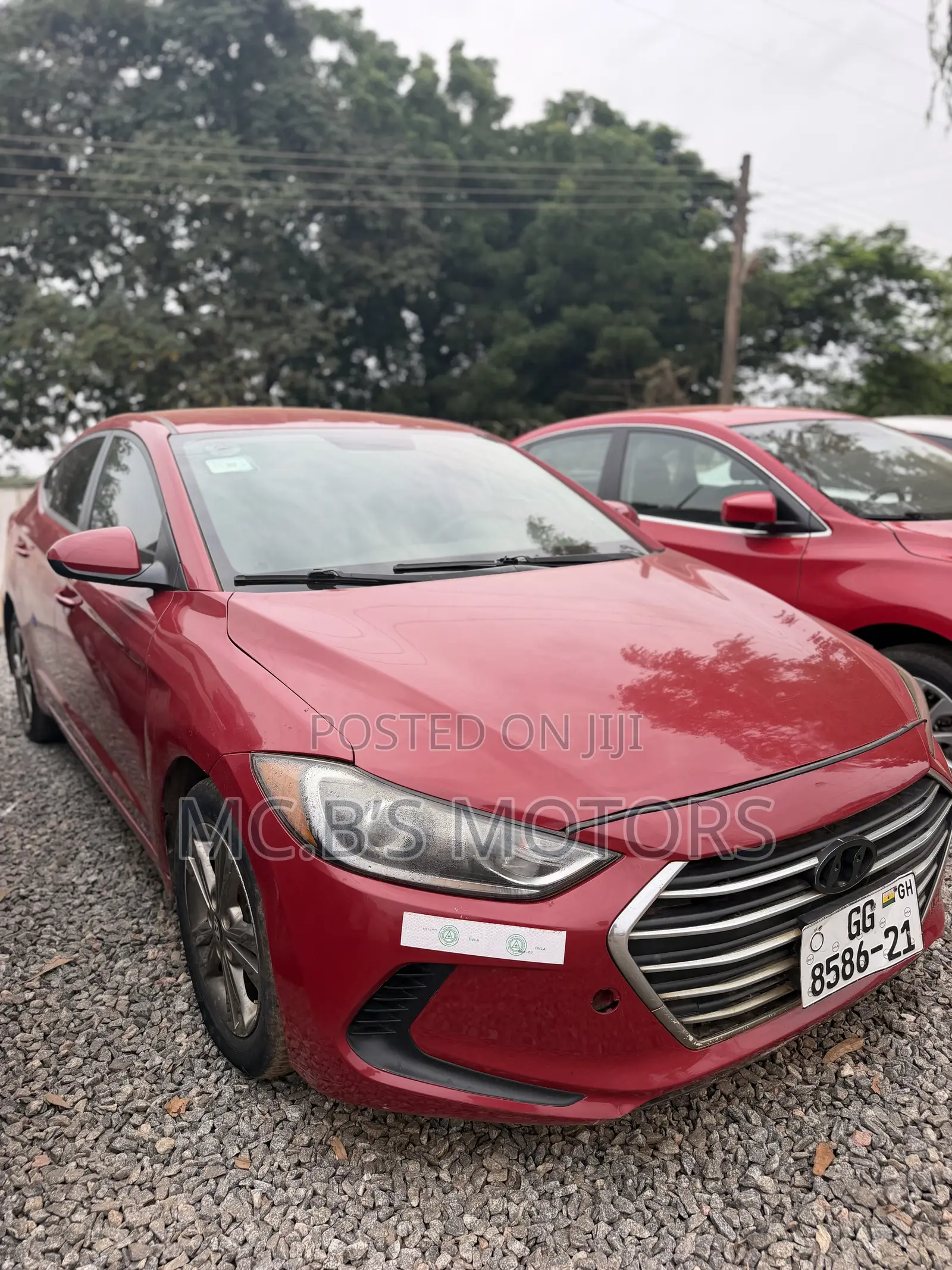 Hyundai Elantra 2017 Red