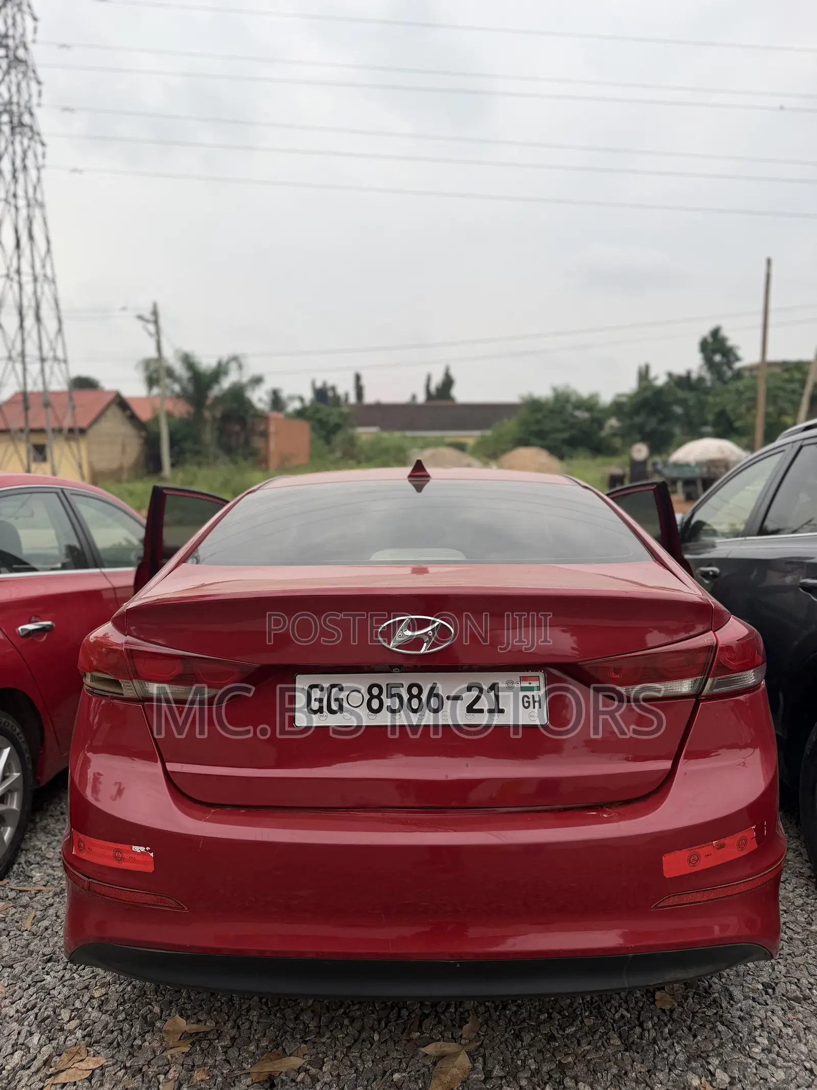 Hyundai Elantra 2017 Red
