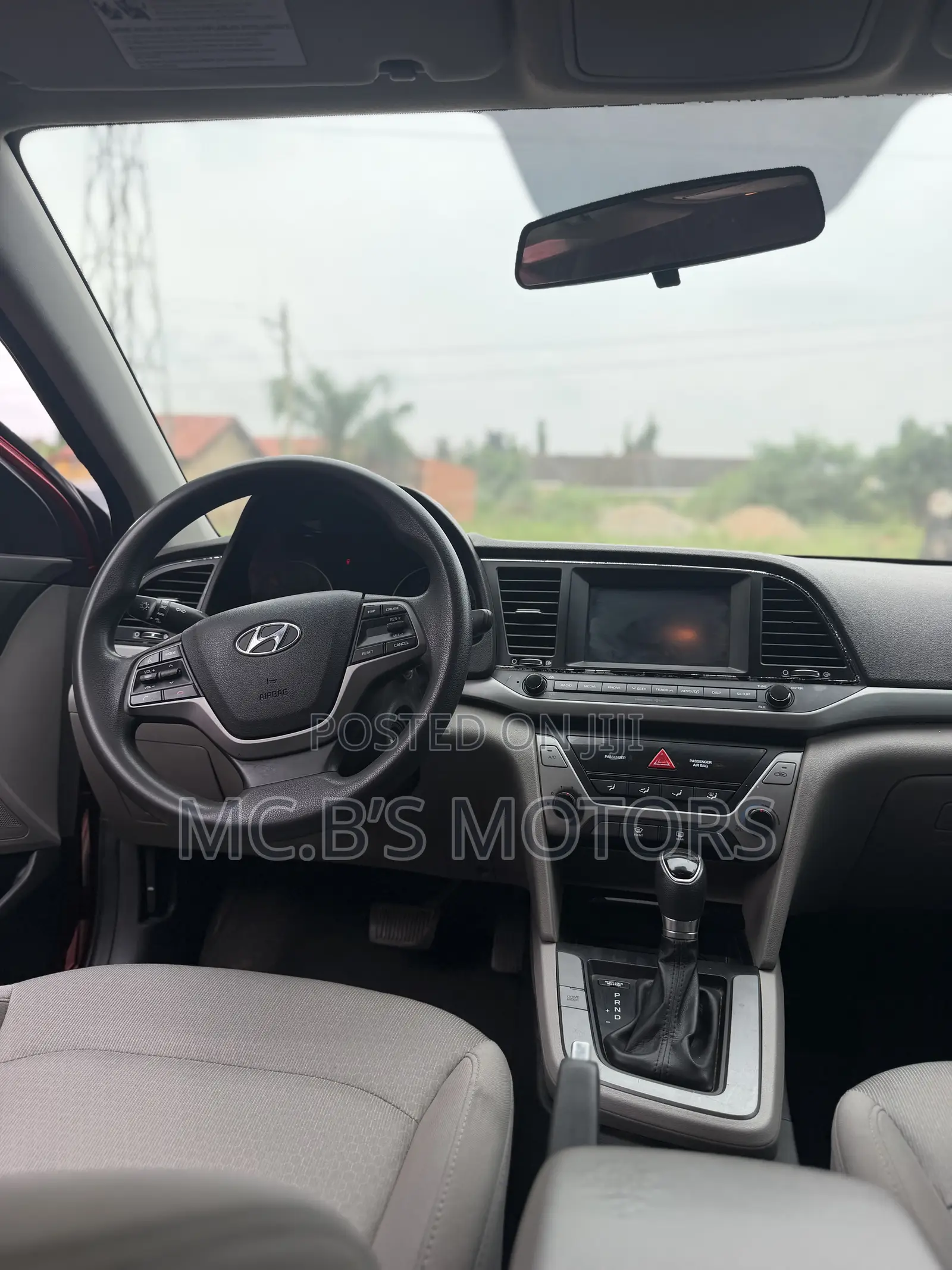 Hyundai Elantra 2017 Red