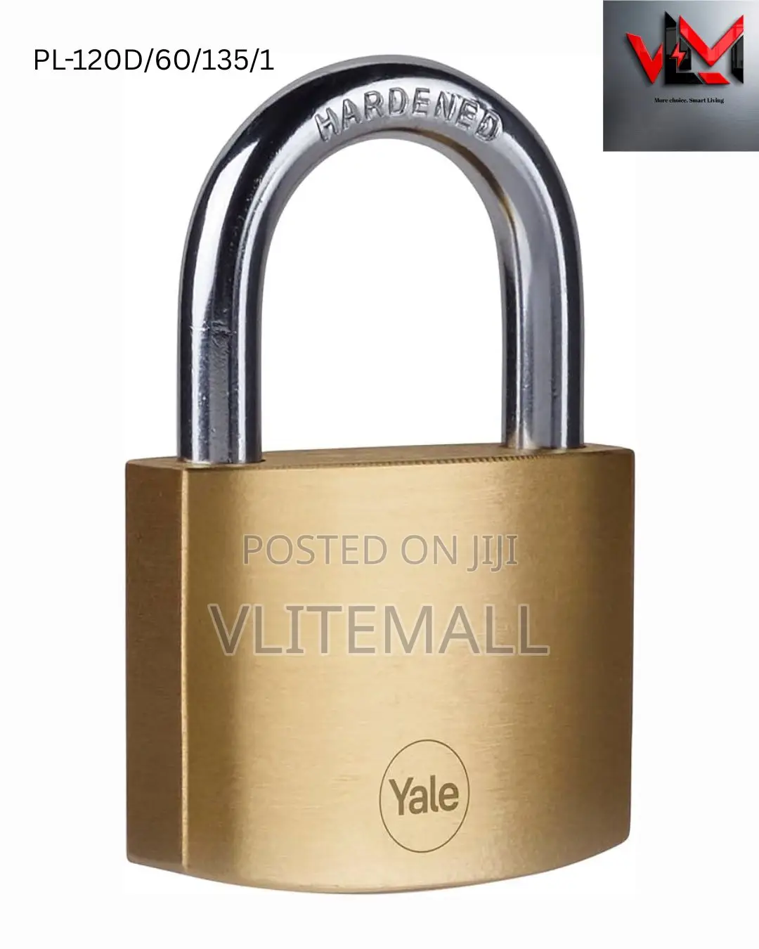 Yale 60mm Dimple Key Padlock Pl-120d/60/135/1