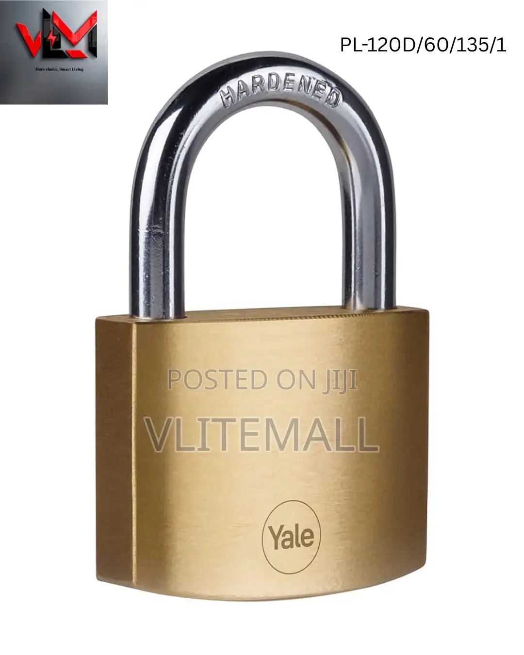 Yale 60mm Dimple Key Padlock Pl-120d/60/135/1