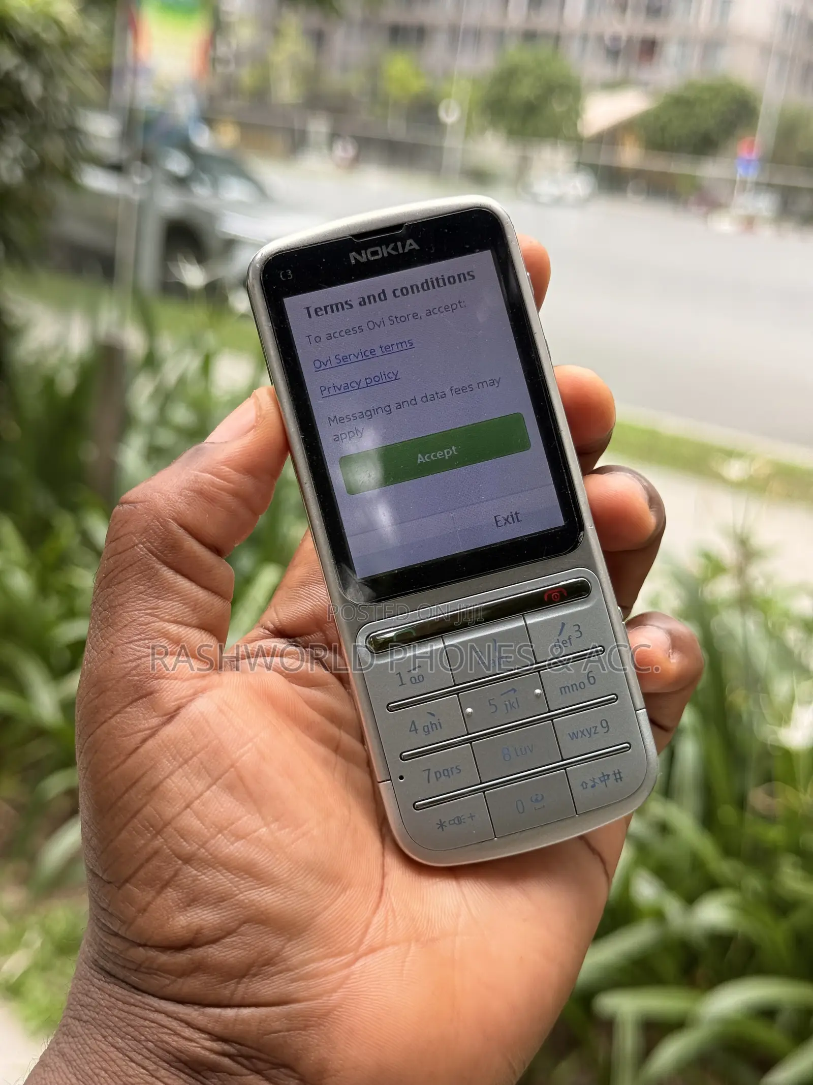Nokia C3-01 Touch and Type Silver