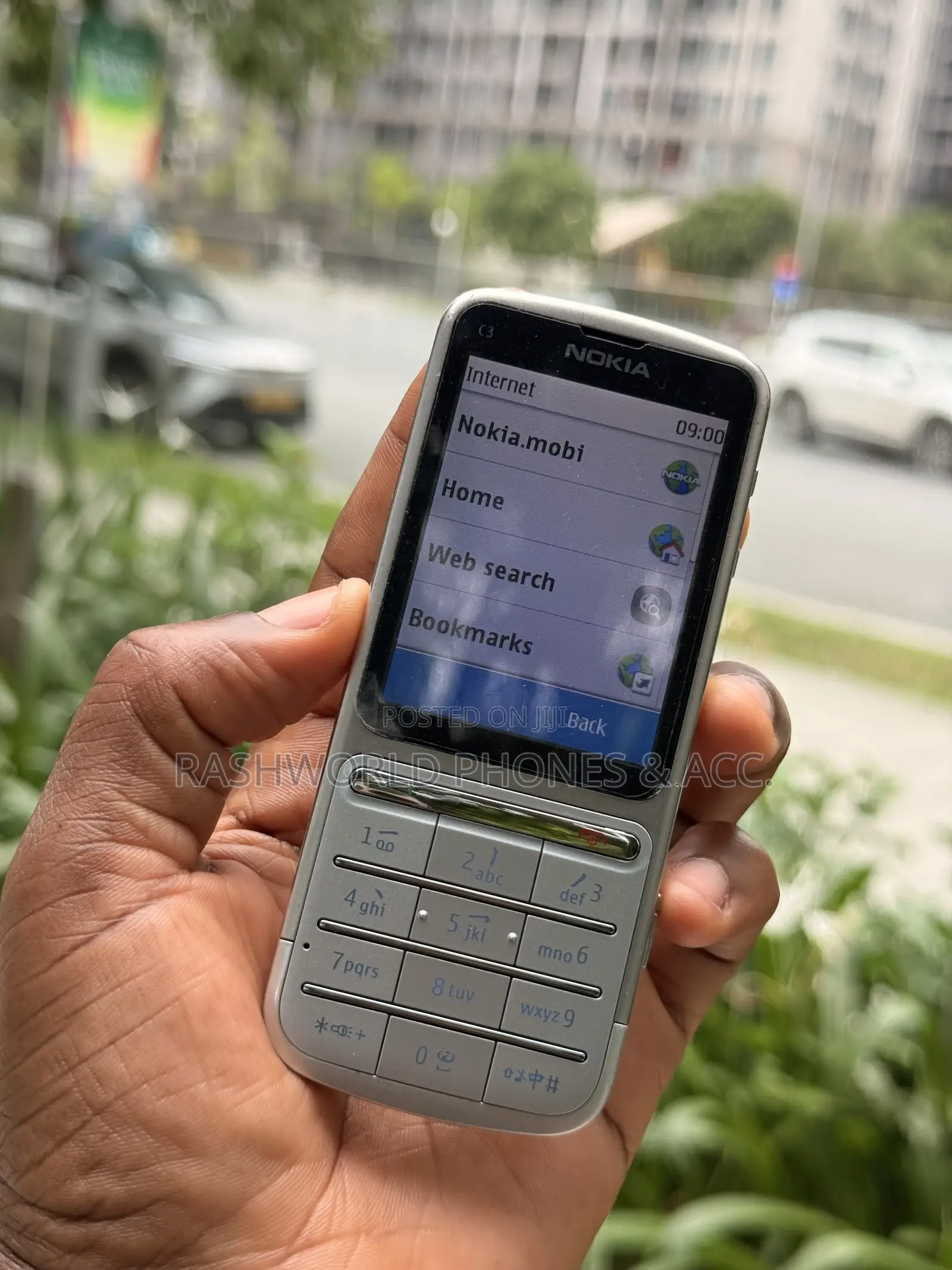 Nokia C3-01 Touch and Type Silver