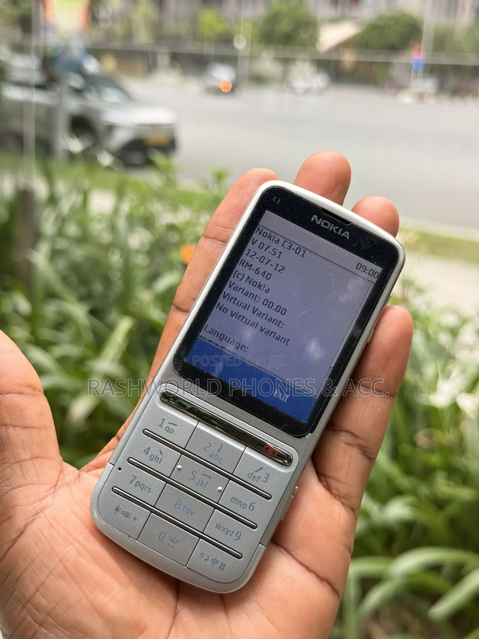 Nokia C3-01 Touch and Type Silver