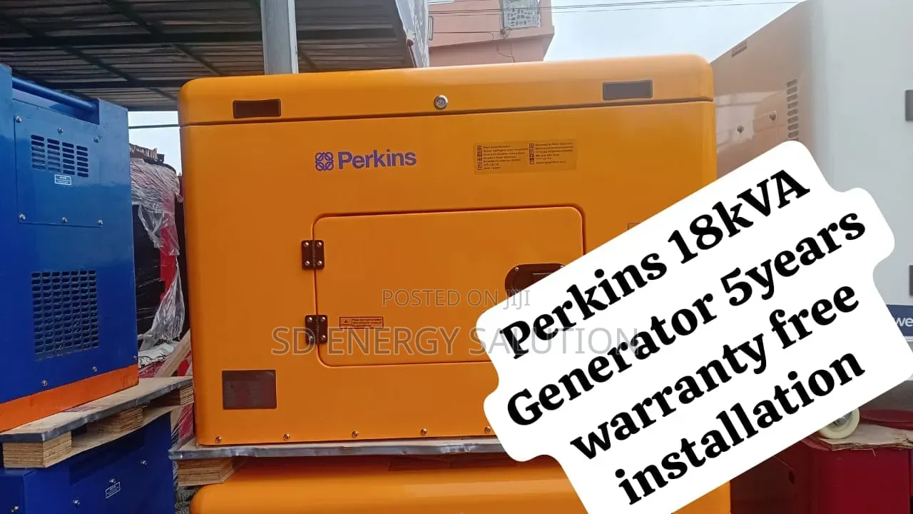 Perkins 18kVA Diesel Generator Available in Excellent Condition