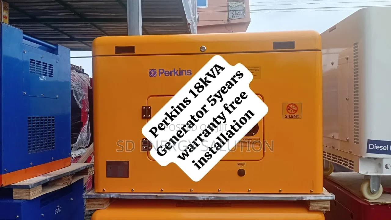 Perkins 18kVA Diesel Generator Available in Excellent Condition
