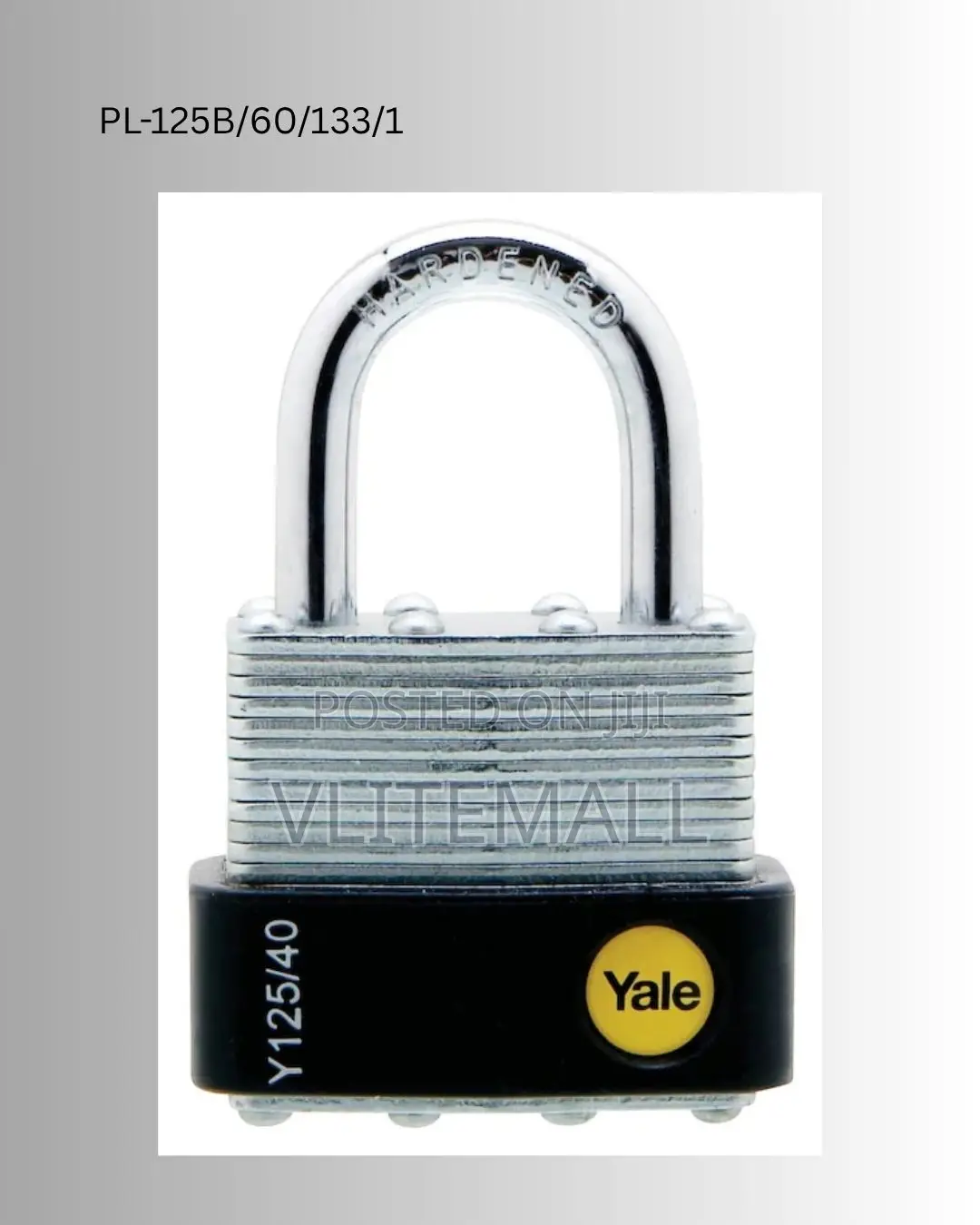 60mm Laminated Padlock Pk1 Pl-125b/60/133/1
