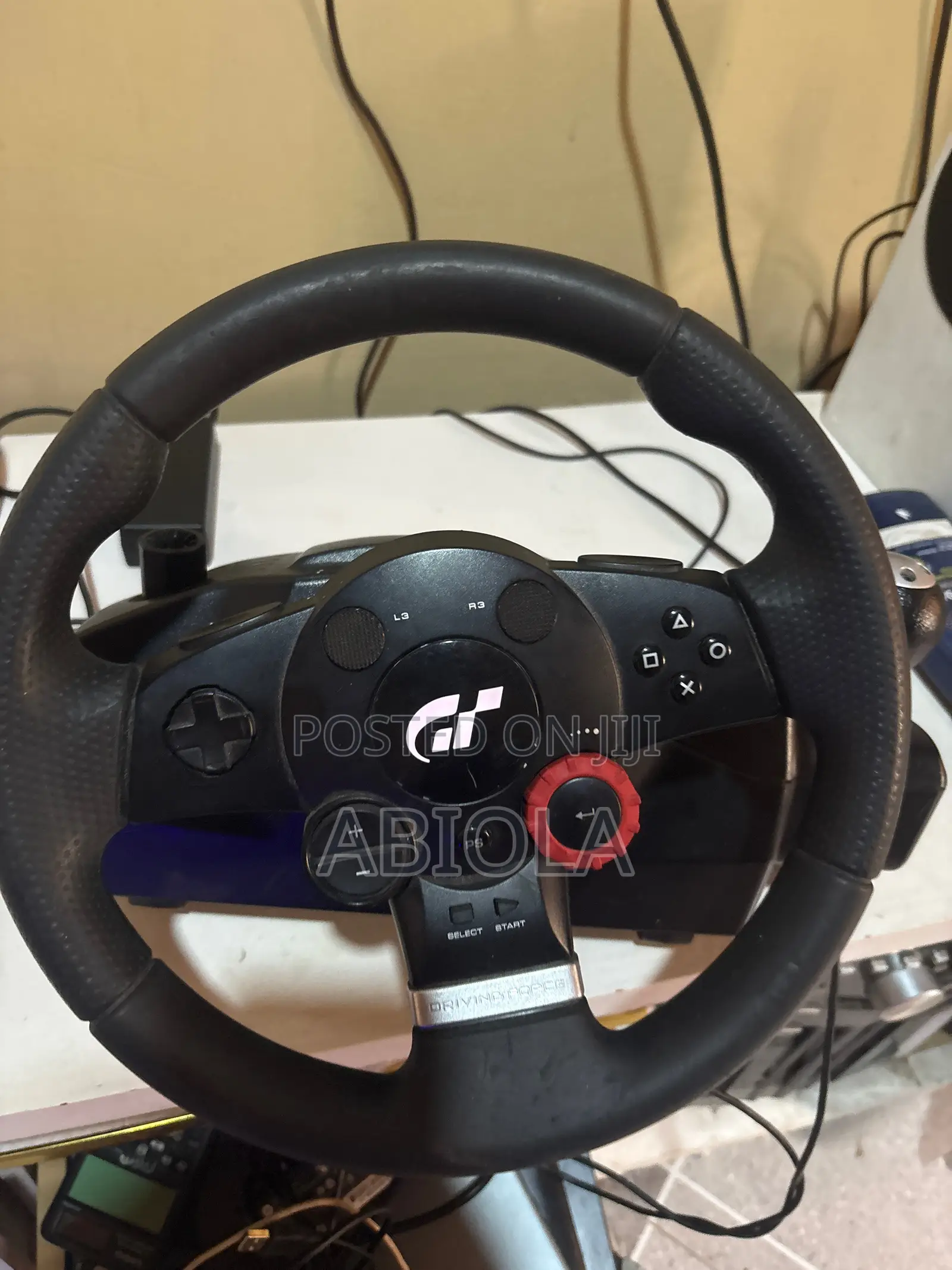 Ogitech Driving Force GT Racing Wheel for PC and Ps Consoles