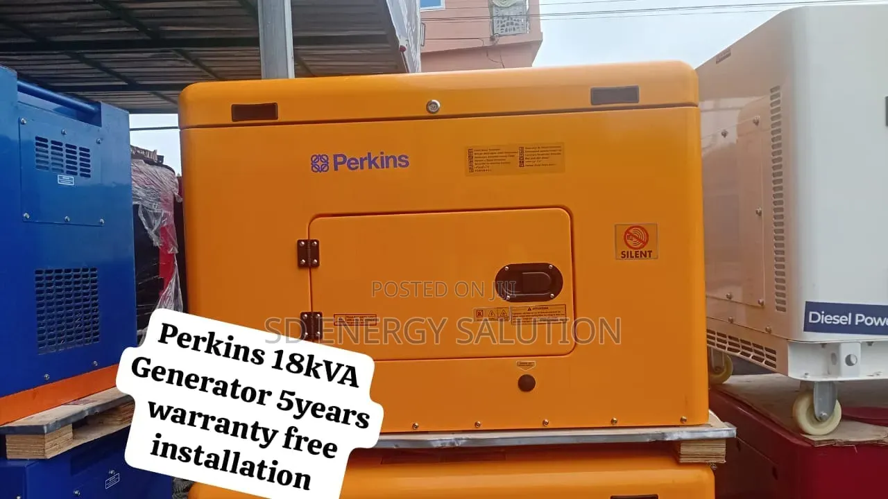 Perkins 18kVA Diesel Generator – Powerful Low Noise