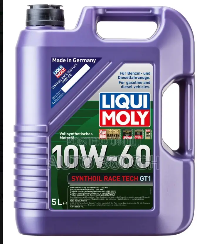 Liqui Moly Synthoil Race Tech Gt1 10w-60 5l