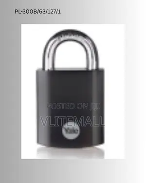Yale 63mm Hardened Steel Padlock Pl-300b/63/127/1