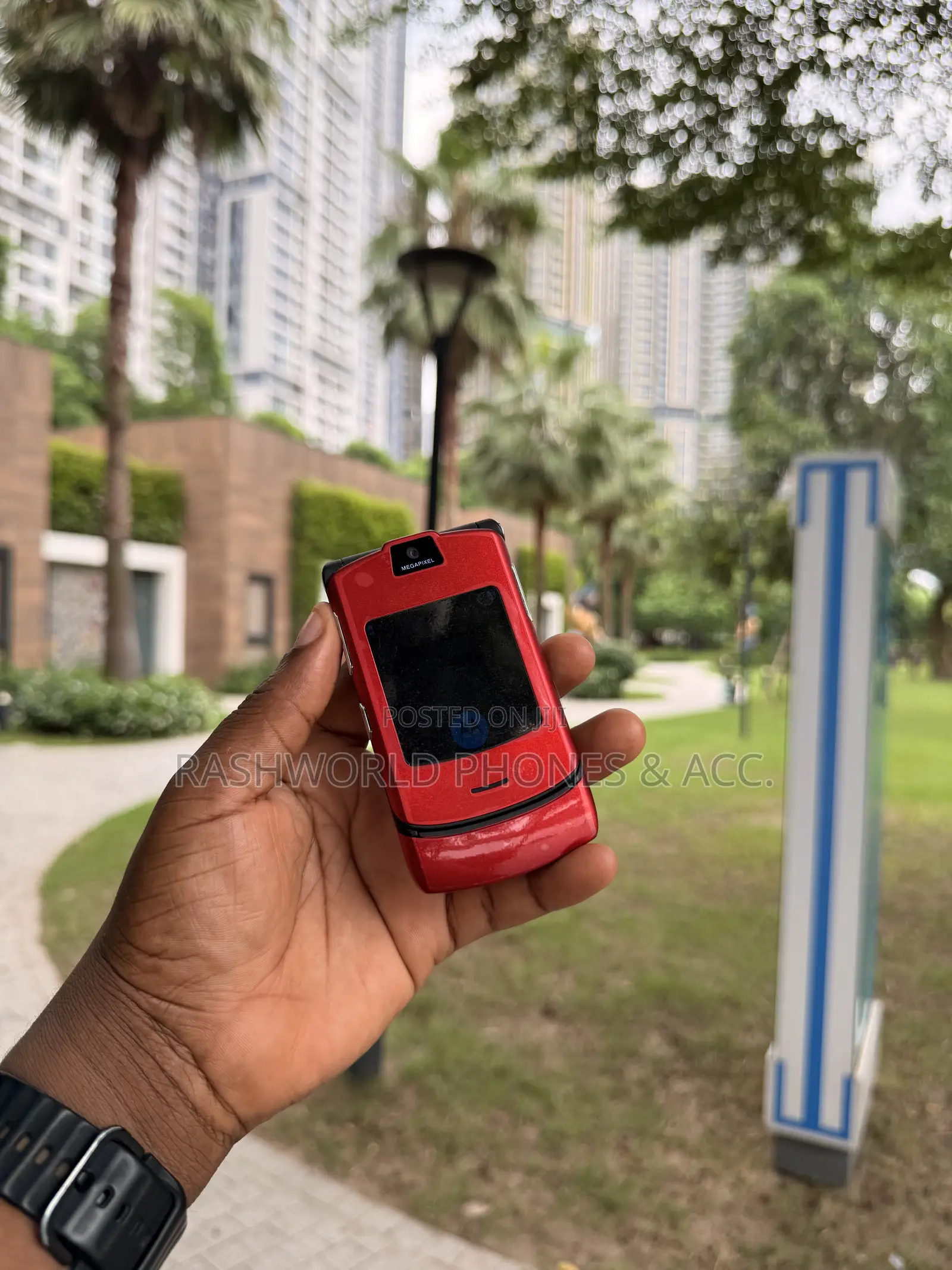 New Motorola RAZR V3i Red