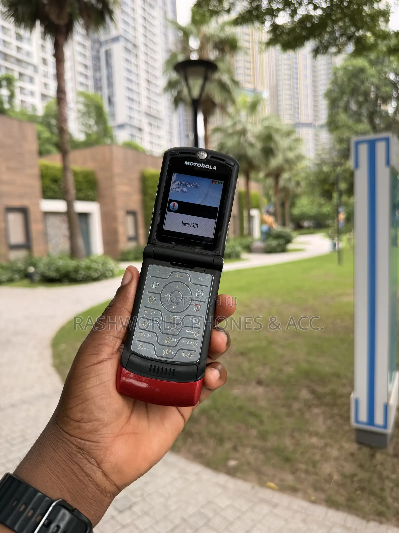 New Motorola RAZR V3i Red