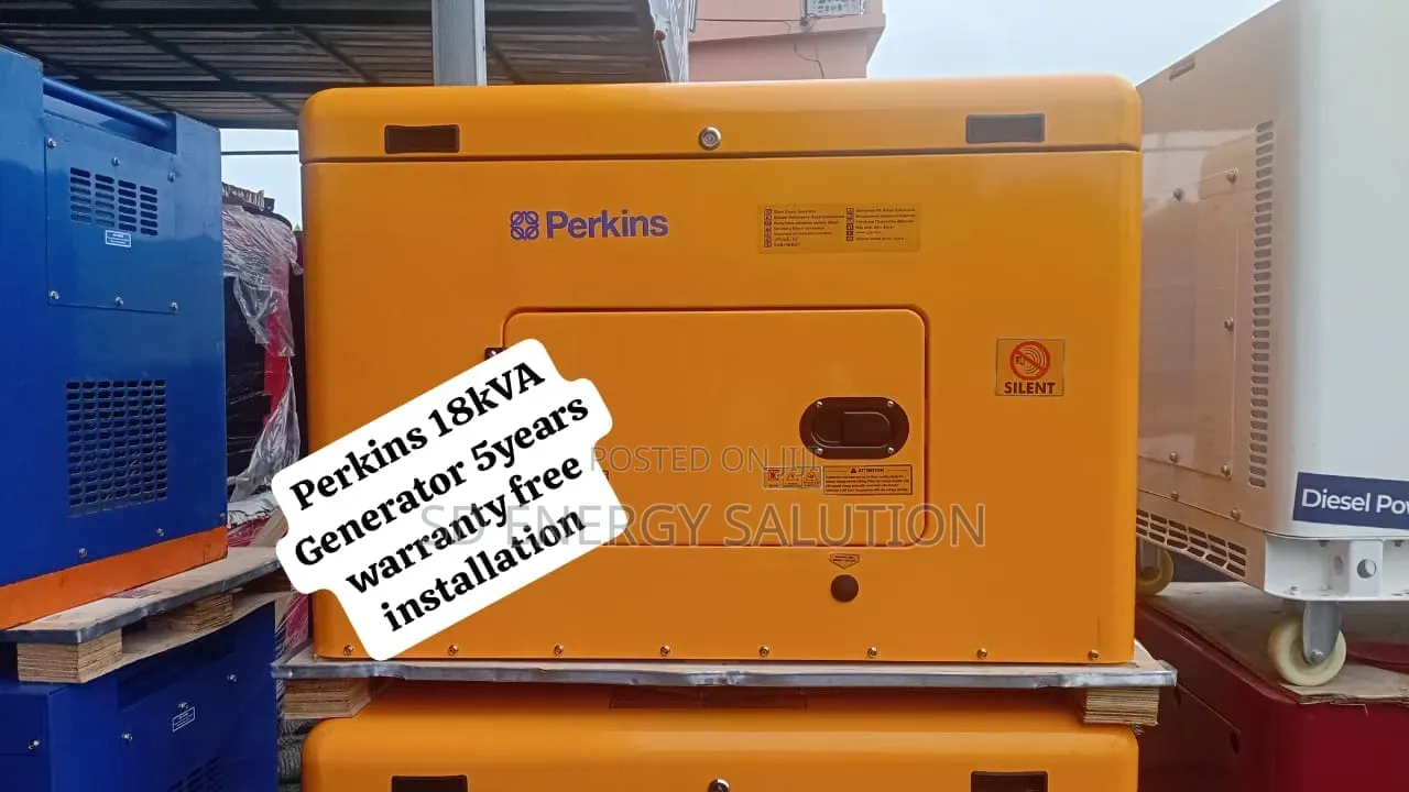Perkins 18kVA Diesel Generator – Industrial Power Solution