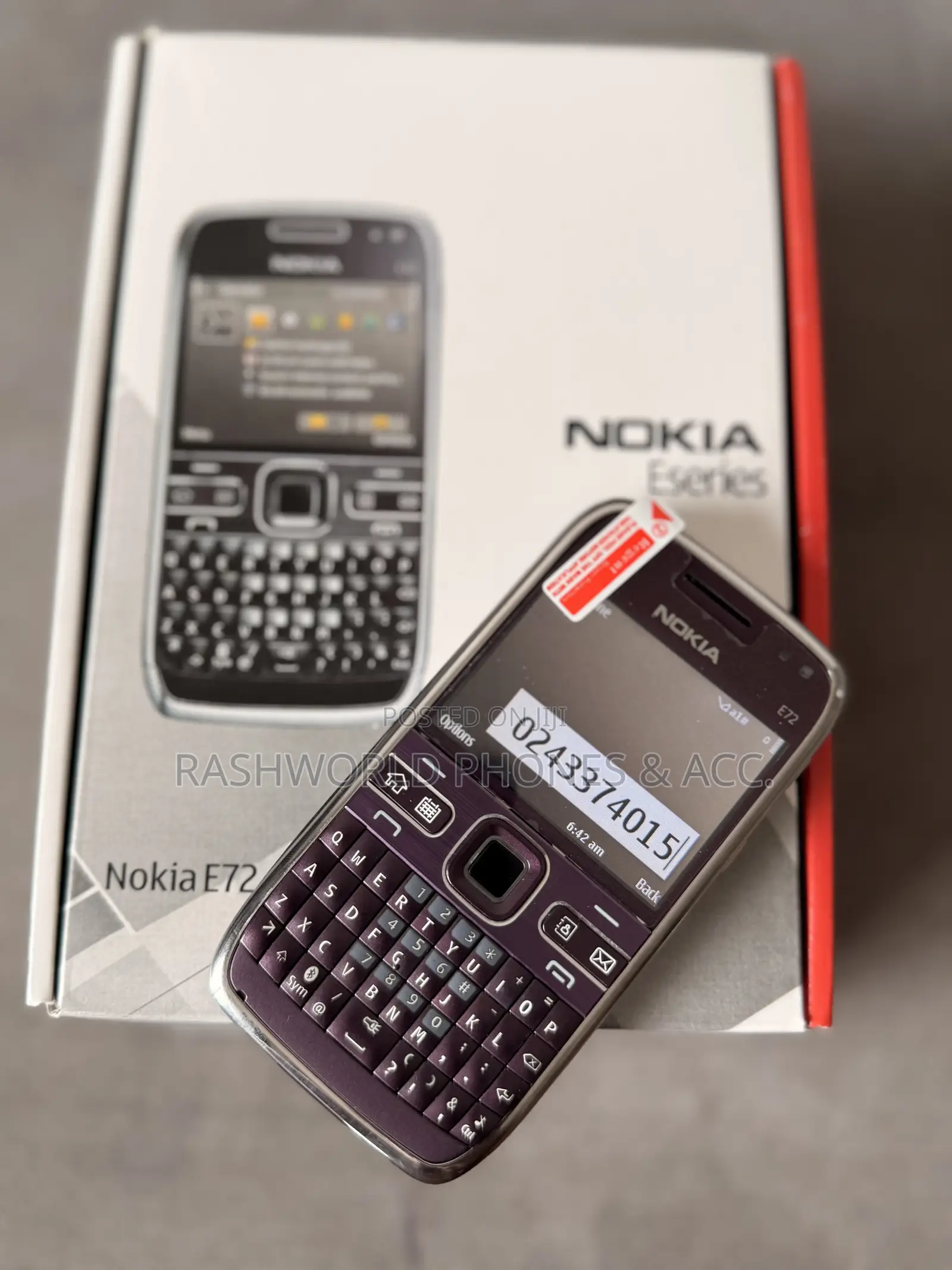 Nokia E72 Purple