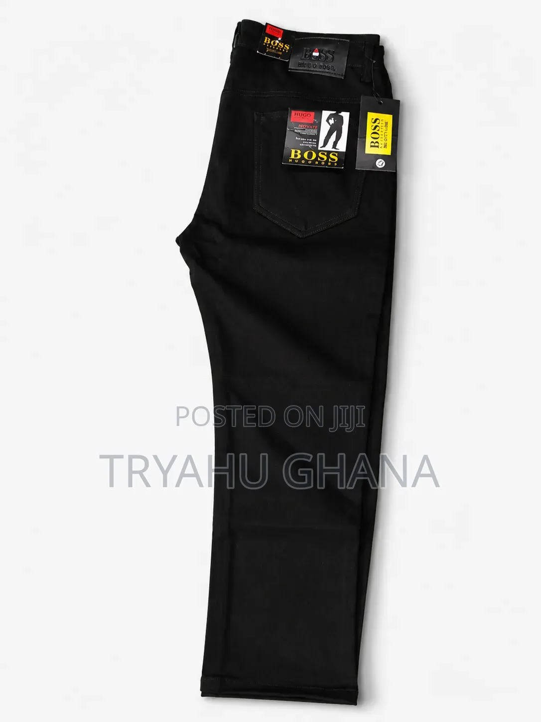 NEW STOCK ALERT – Original Designer Boss Men's Black Jeans