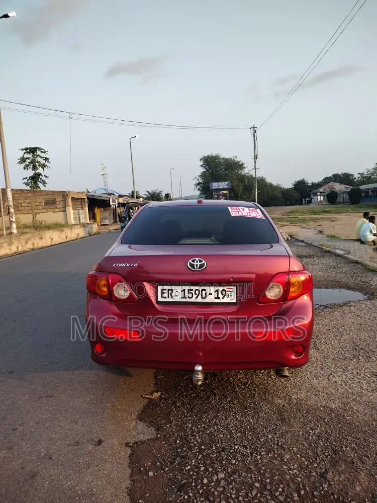 Toyota Corolla 2010 Red