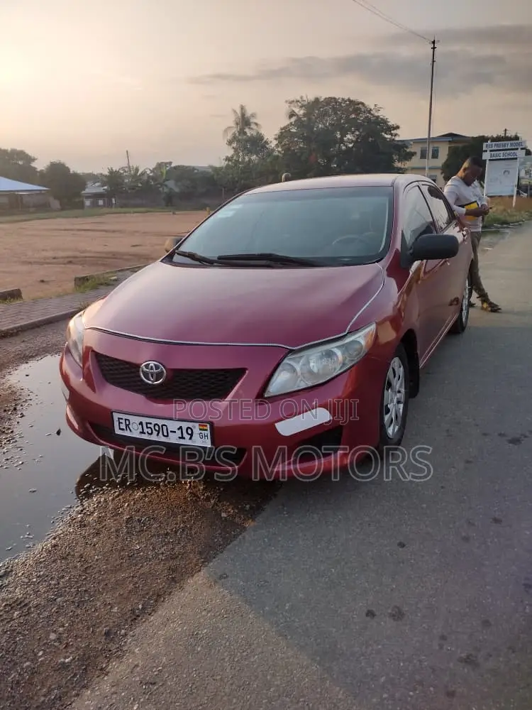Toyota Corolla 2010 Red