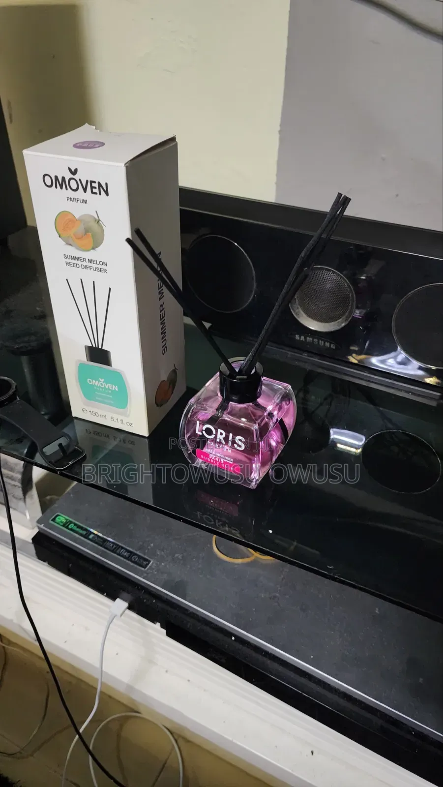 Loris and Omoven Reed Diffusers