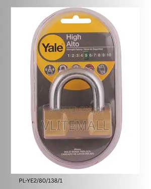 Yale 80mm Hammer Padlock Pl-Ye2/80/138/1