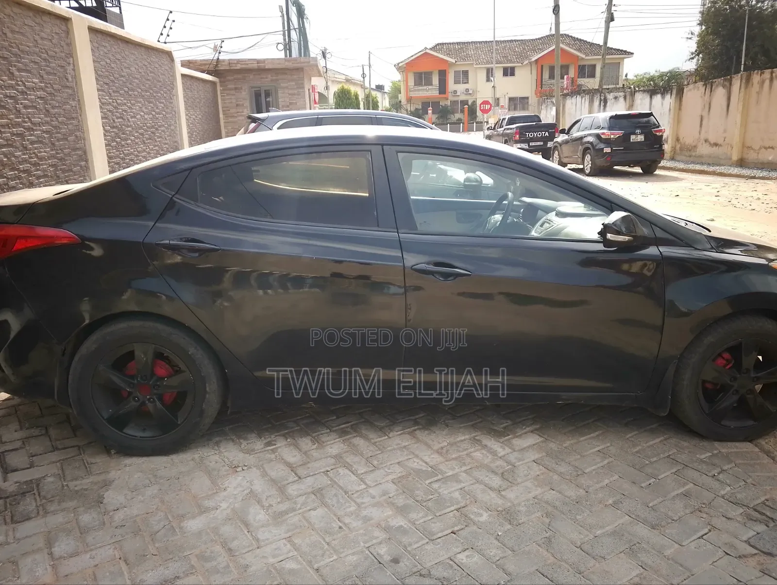 Hyundai Elantra GLS Automatic 2012 Black