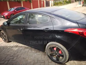 Hyundai Elantra GLS Automatic 2012 Black