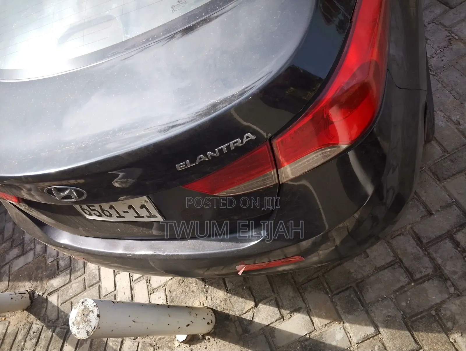 Hyundai Elantra GLS Automatic 2012 Black