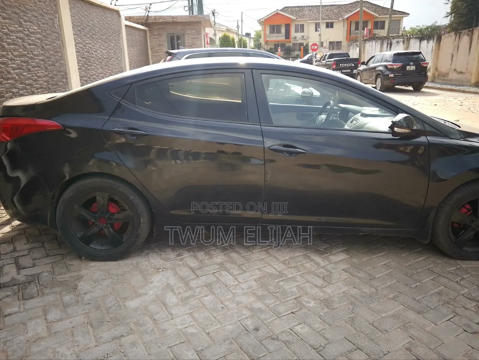 Hyundai Elantra GLS Automatic 2012 Black