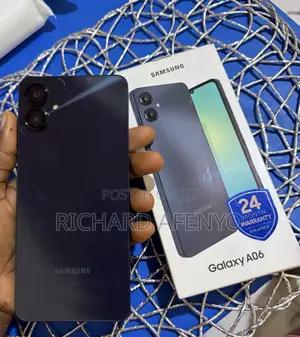 Samsung Galaxy A06 128 GB Black