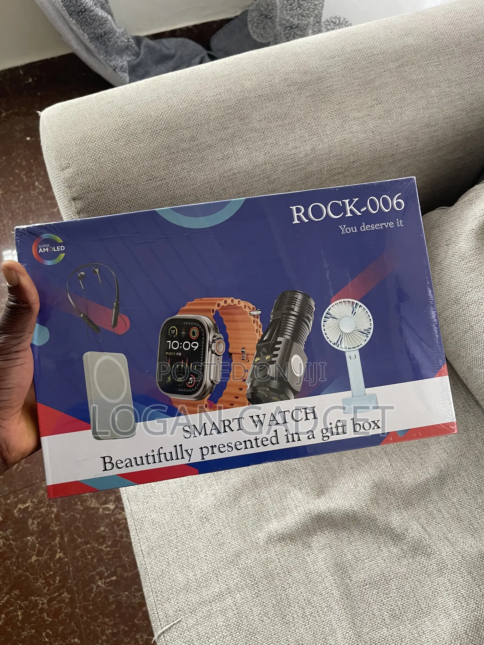 ROCK-006 Smartwatch With Gift Box