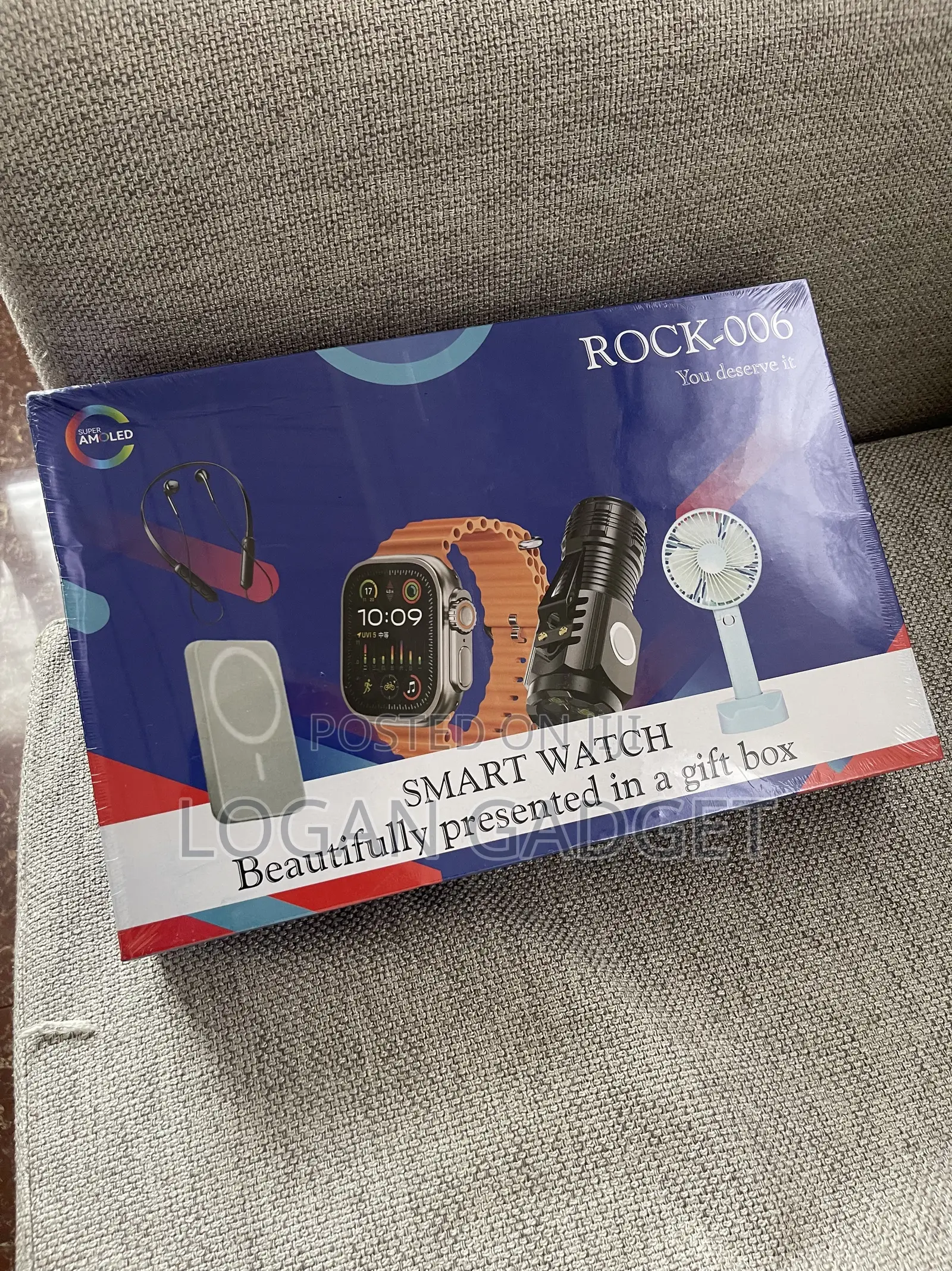 ROCK-006 Smartwatch With Gift Box