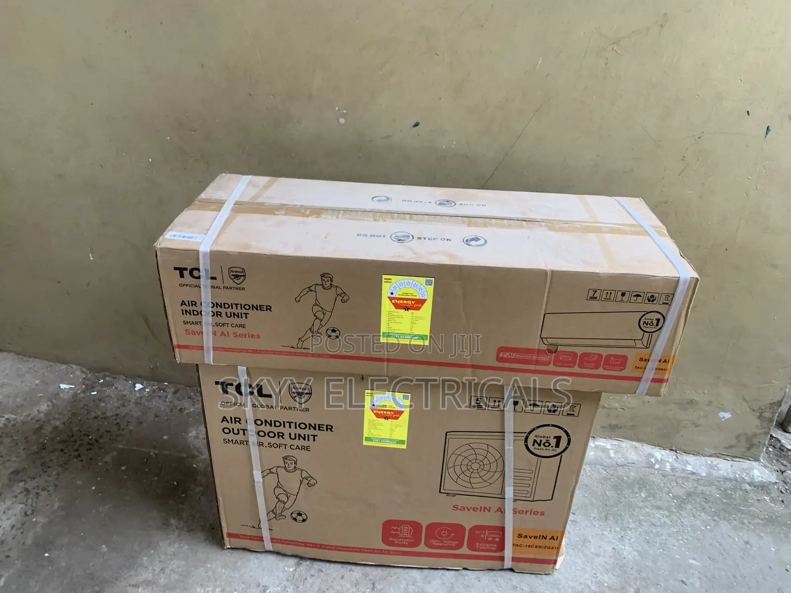 Well Sealed TCL 2.0hp Split R410 Gas AC