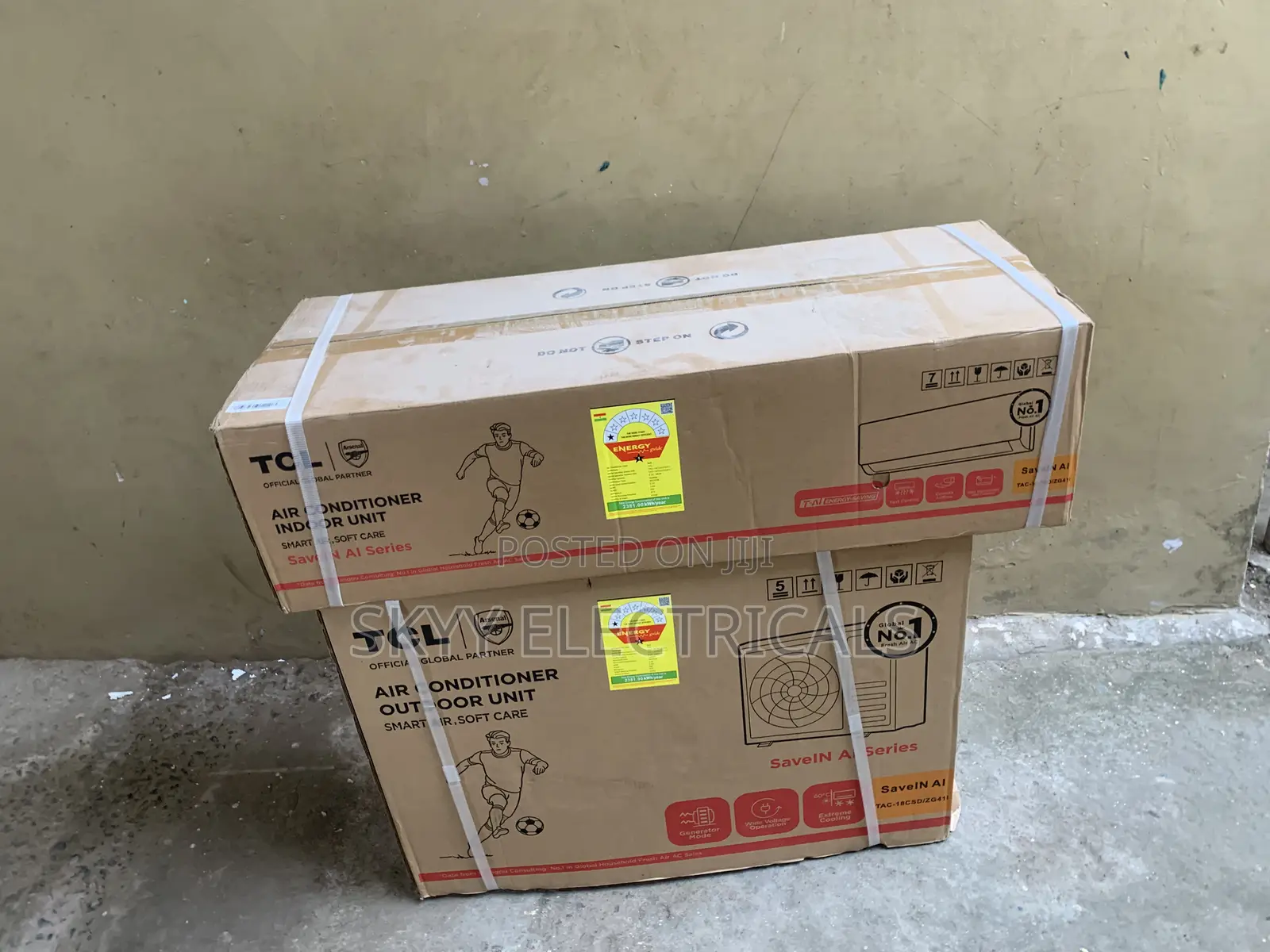Well Sealed TCL 2.0hp Split R410 Gas AC