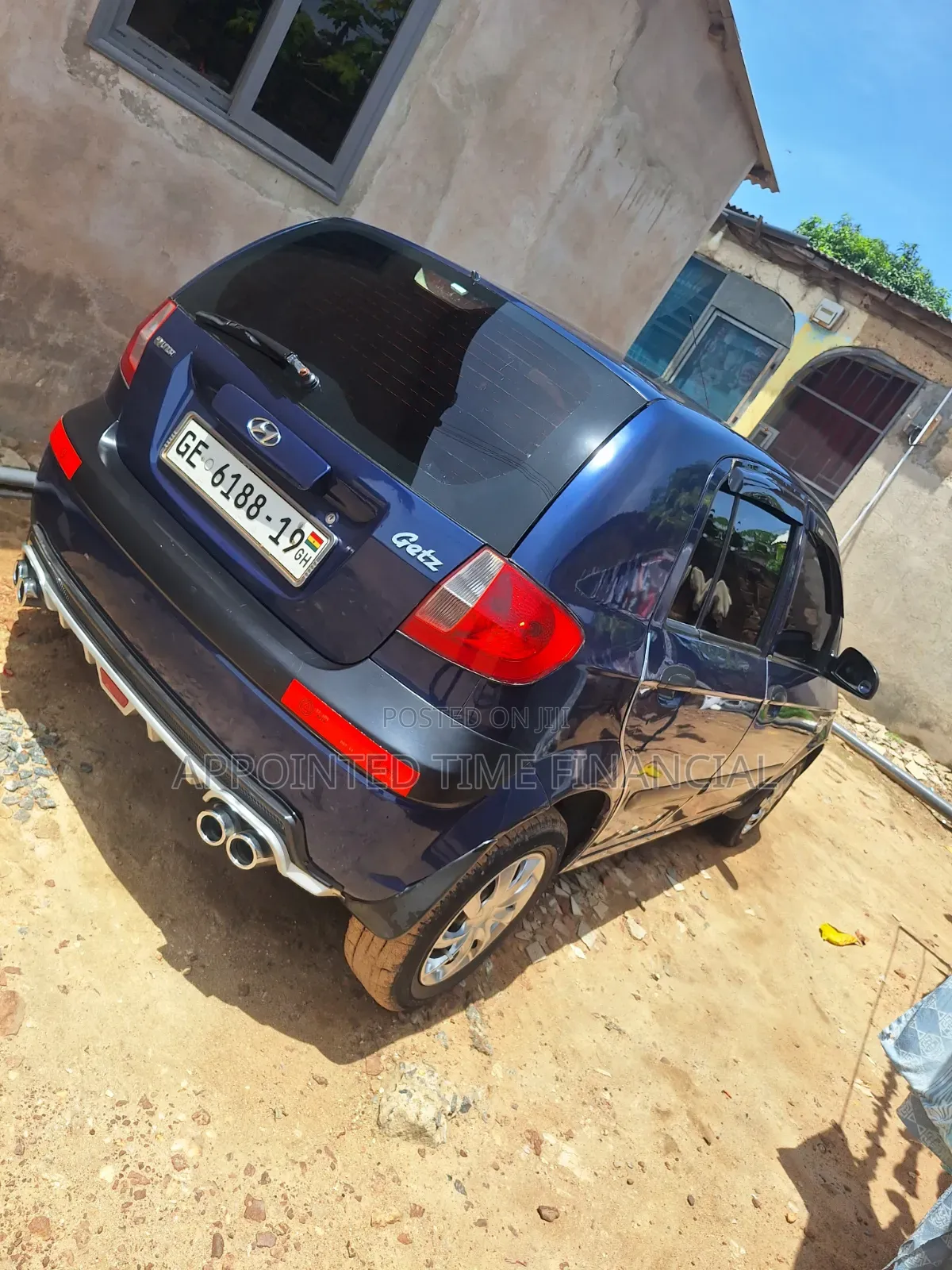 Hyundai Getz 2008 Blue