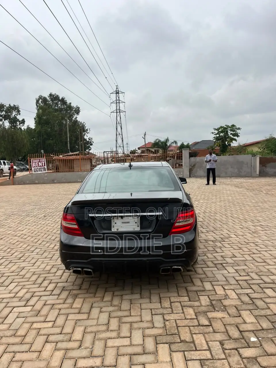 Mercedes-Benz C300 Sport 4Matic Sedan AWD (3.5L 6cyl 7A) 2013 Black