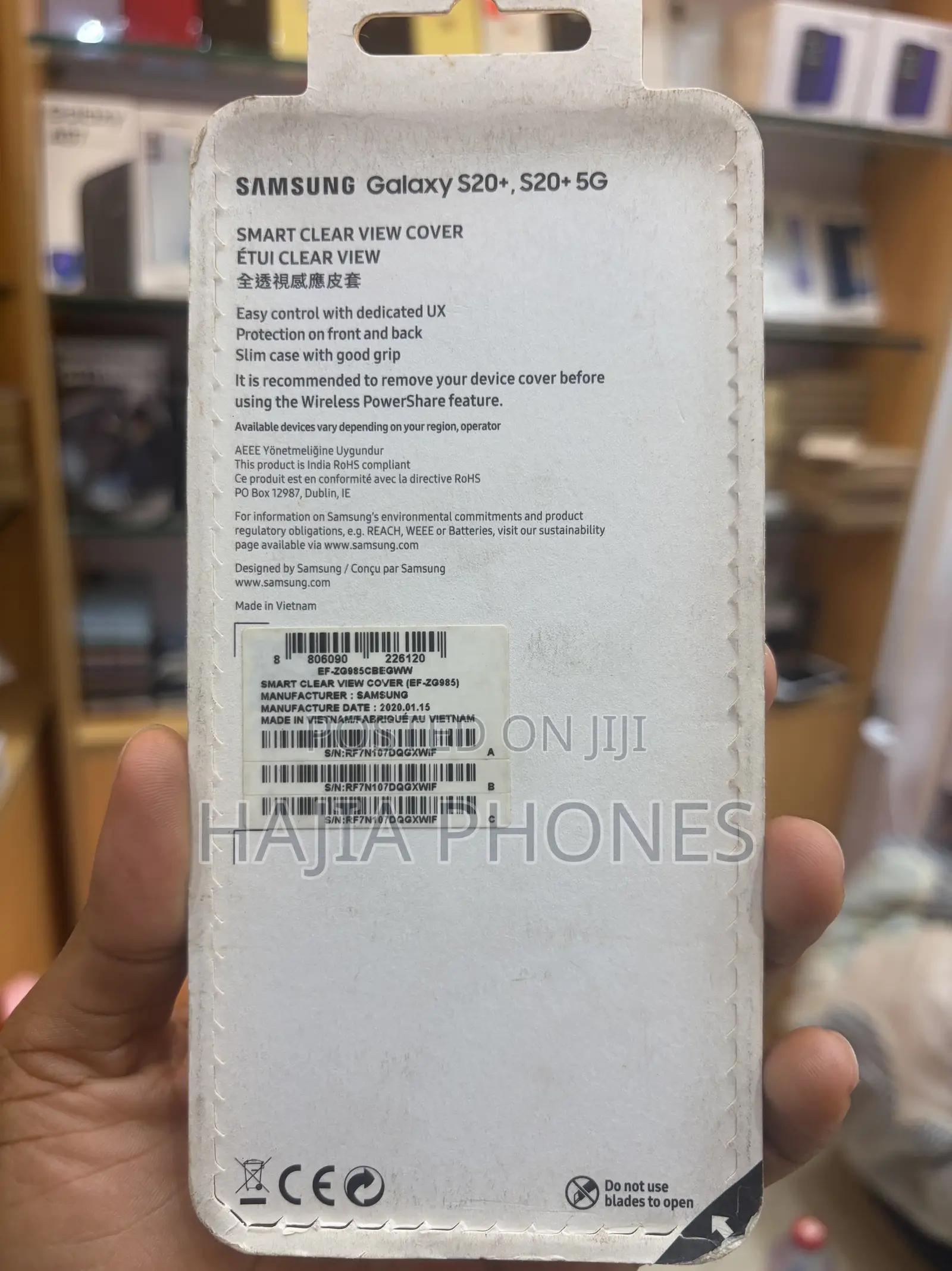 S20plus SmartView Case