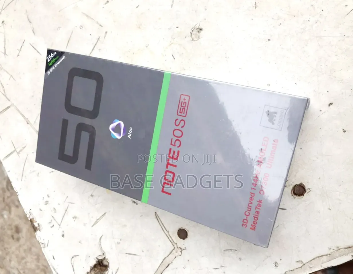New Infinix Note 50s 256 GB Black