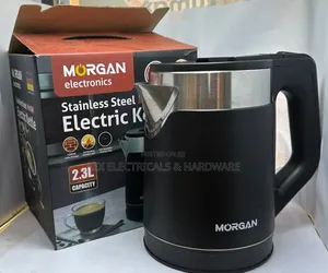Morgan Stainless Steel Electric Kettle 2.3L – 1500W
