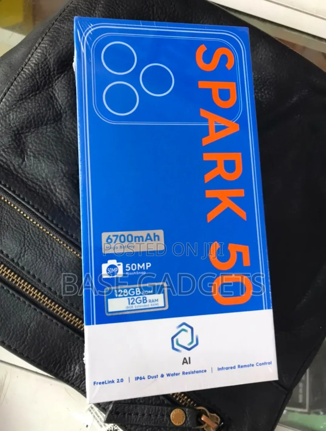 New Tecno Spark 50 128 GB Black