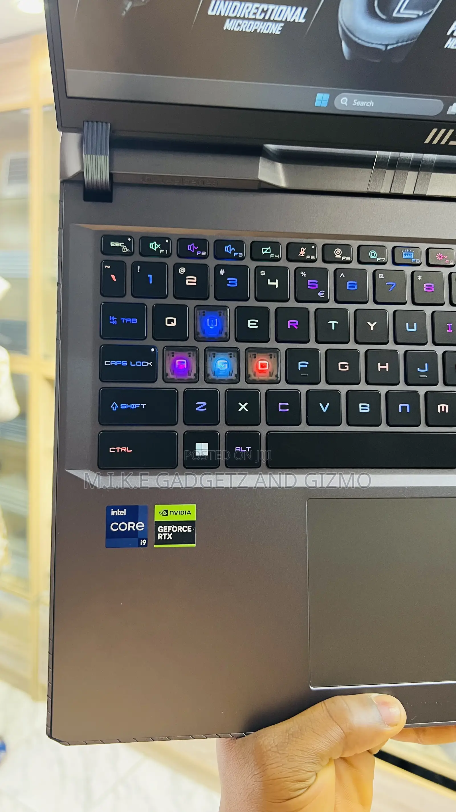 Laptop MSI Vector GP68 HX 13V 16GB Intel Core i9 SSD 1T