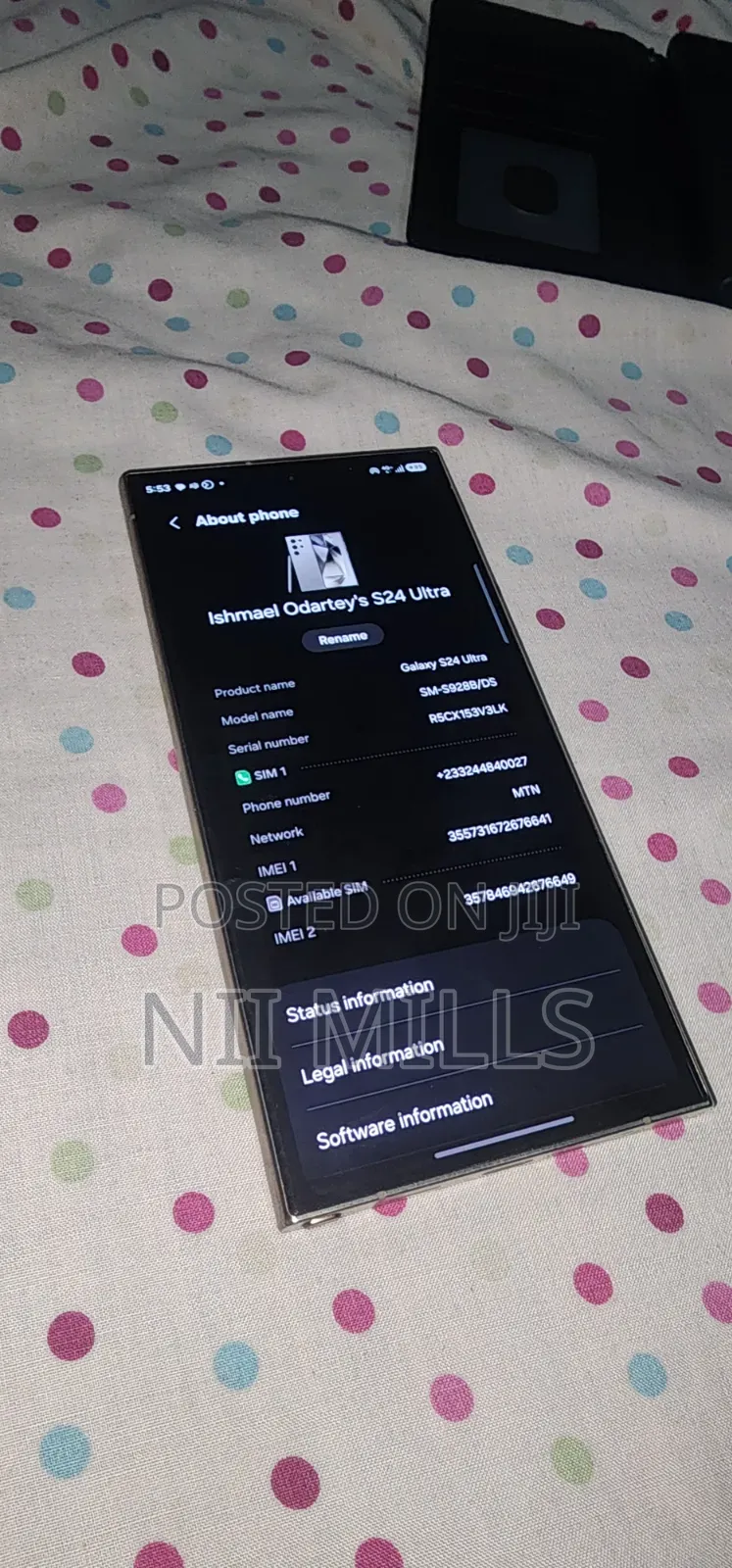 Samsung Galaxy S24 Ultra 512 GB Gold