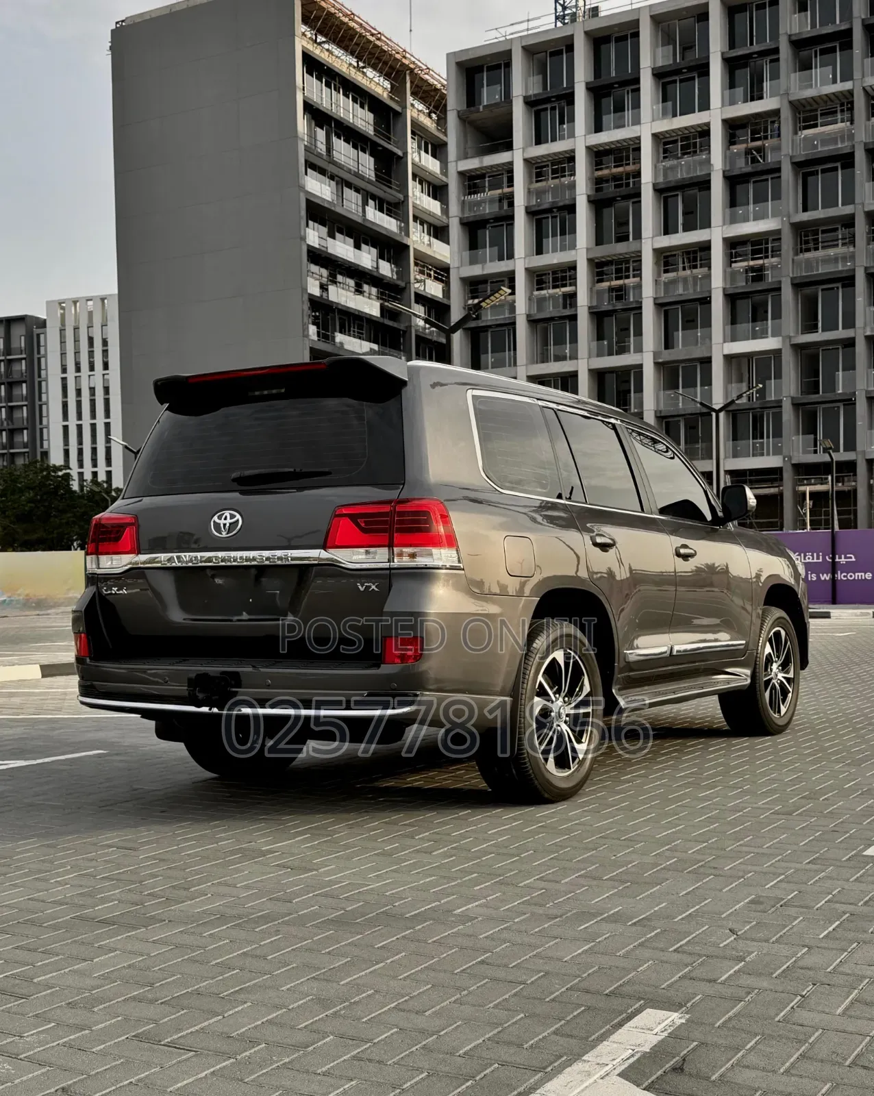 Toyota Land Cruiser 4.0 V6 GXR 2021 Gray