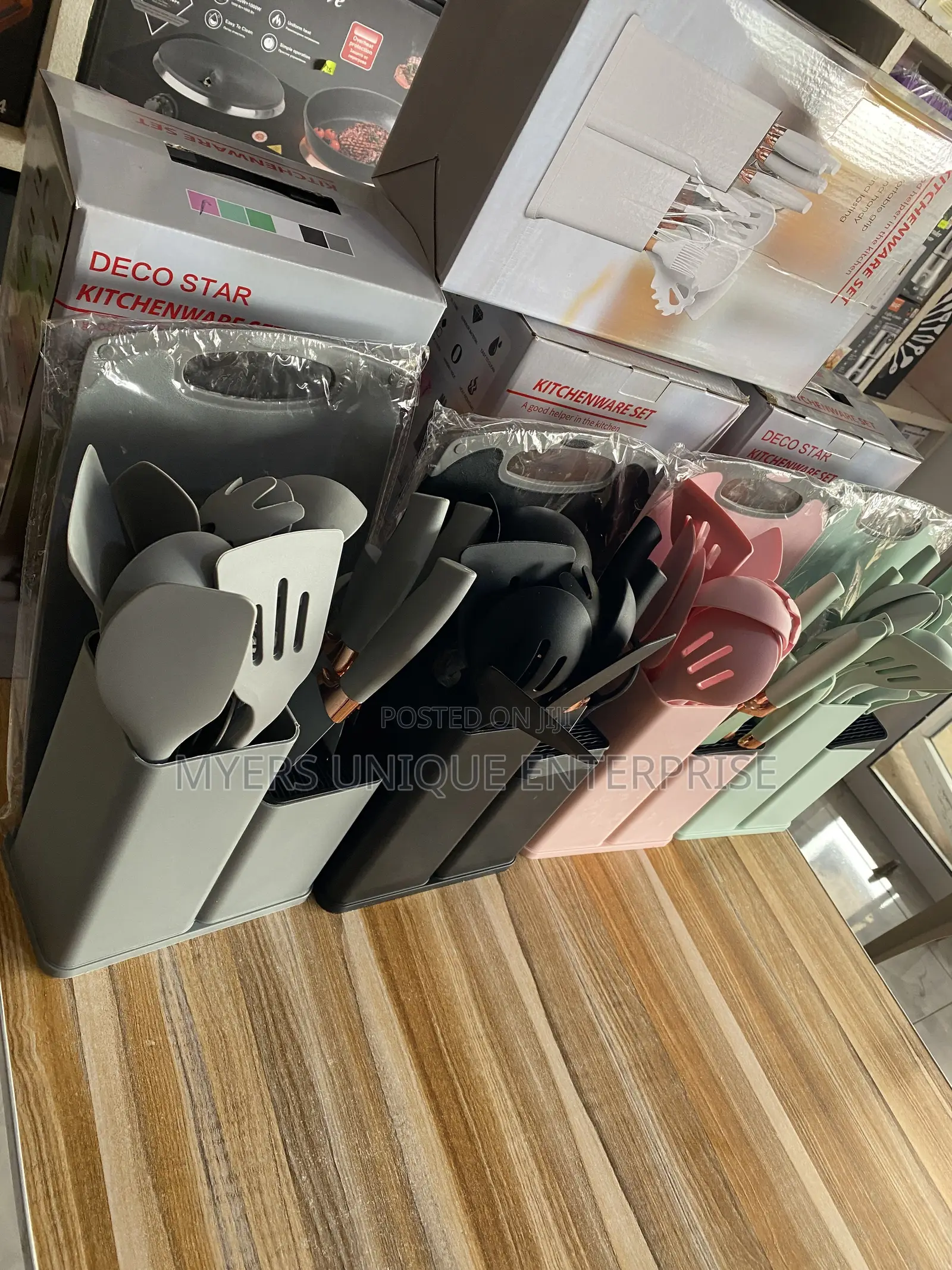 Silicone Cooking Spoon Set 19pcs