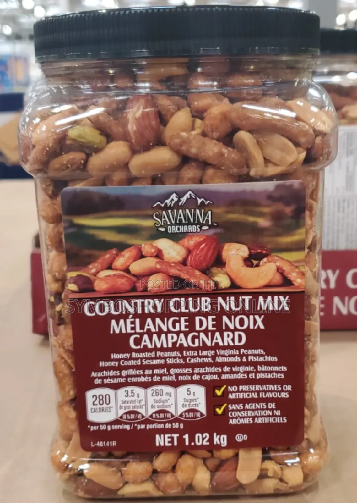 The Savanna Orchards Country Club Nut Mix (1.2 Kg)