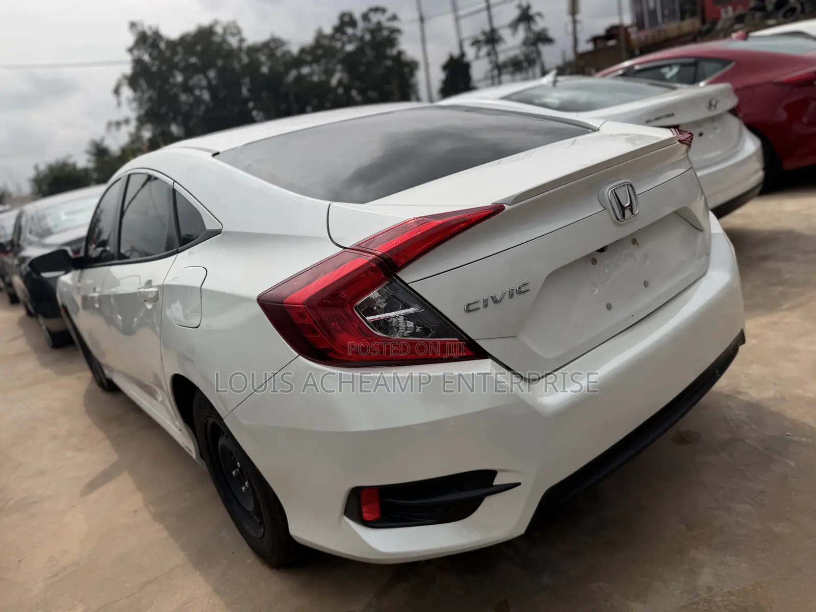 Honda Civic EX 4dr Sedan (1.5L 4cyl) 2016 White