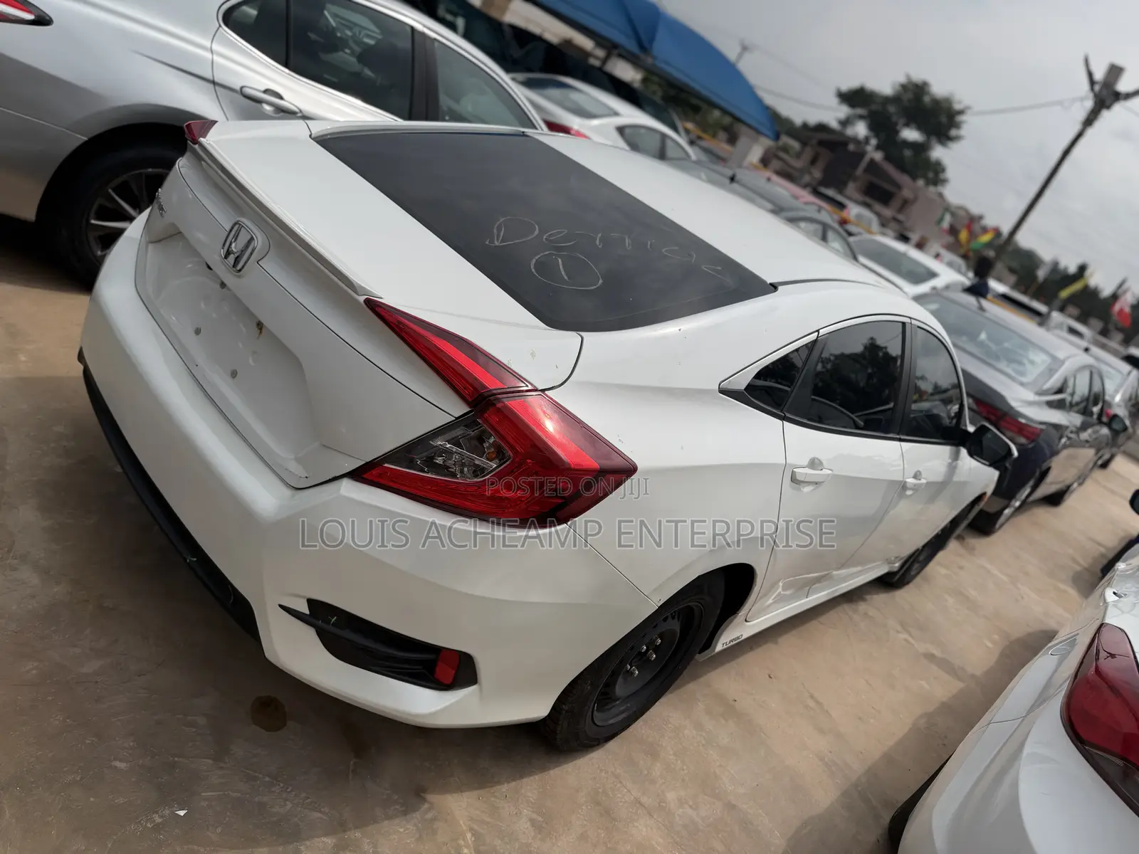 Honda Civic EX 4dr Sedan (1.5L 4cyl) 2016 White