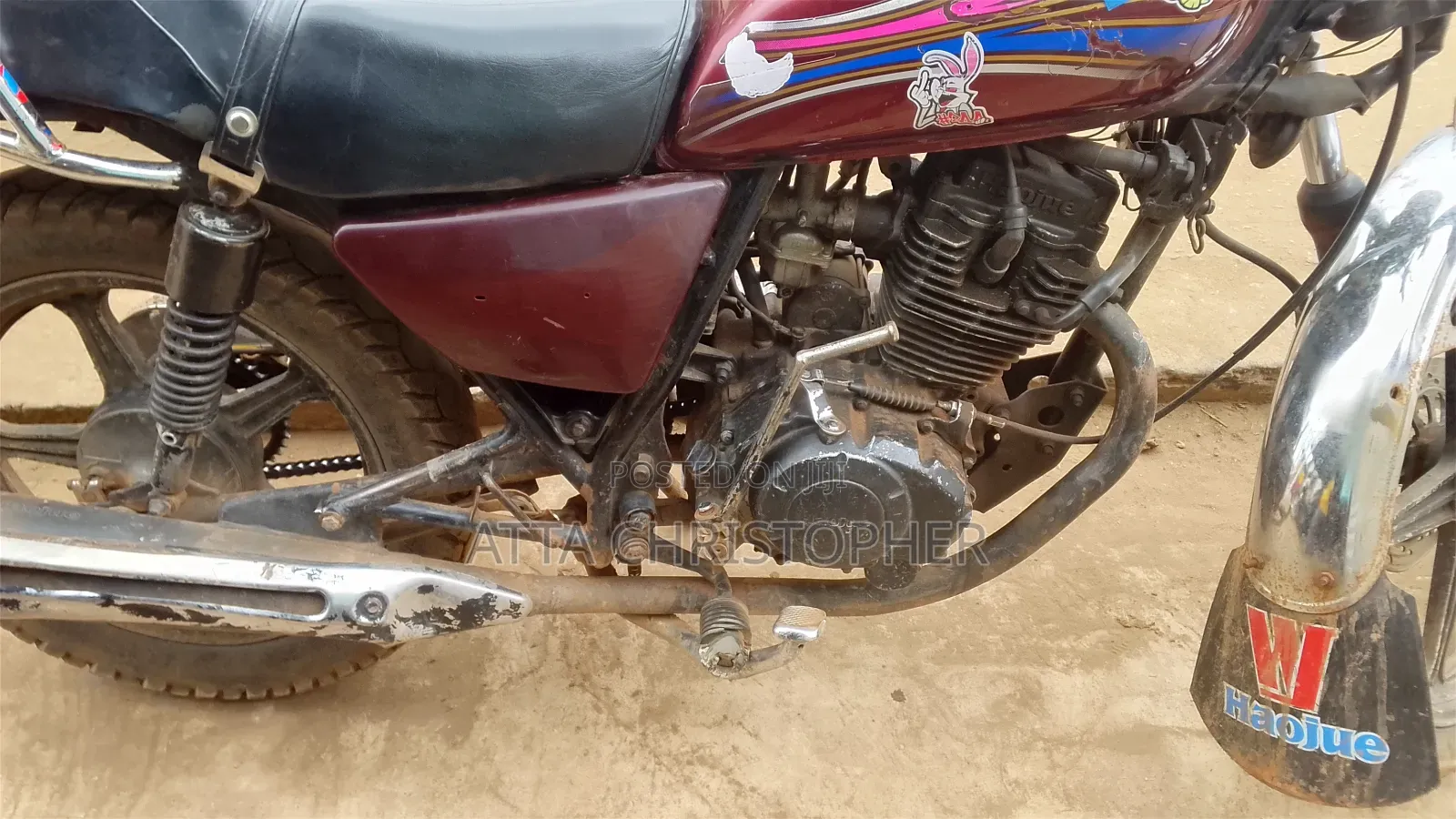 Haojue HJ125-8K 2019 Red